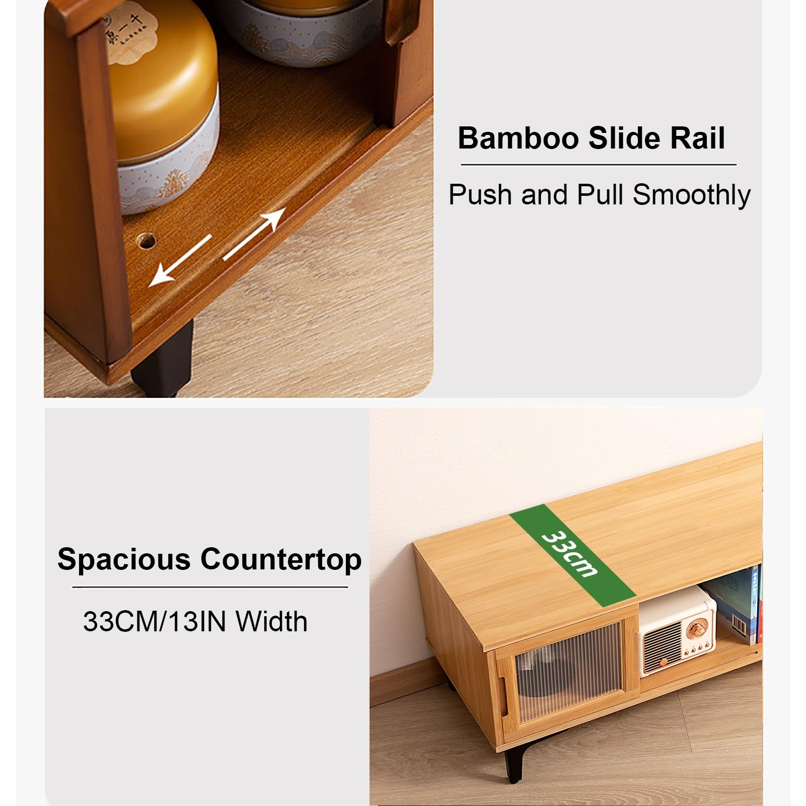 Entertainment center bamboo TV station, sliding door, TV TV Entertainment center bamboo TV station, sliding door, TV TV